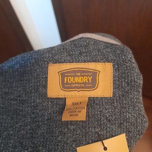 NWT The Foundry Big & Tall Supply Co. Men's Long Sleeve Shirt